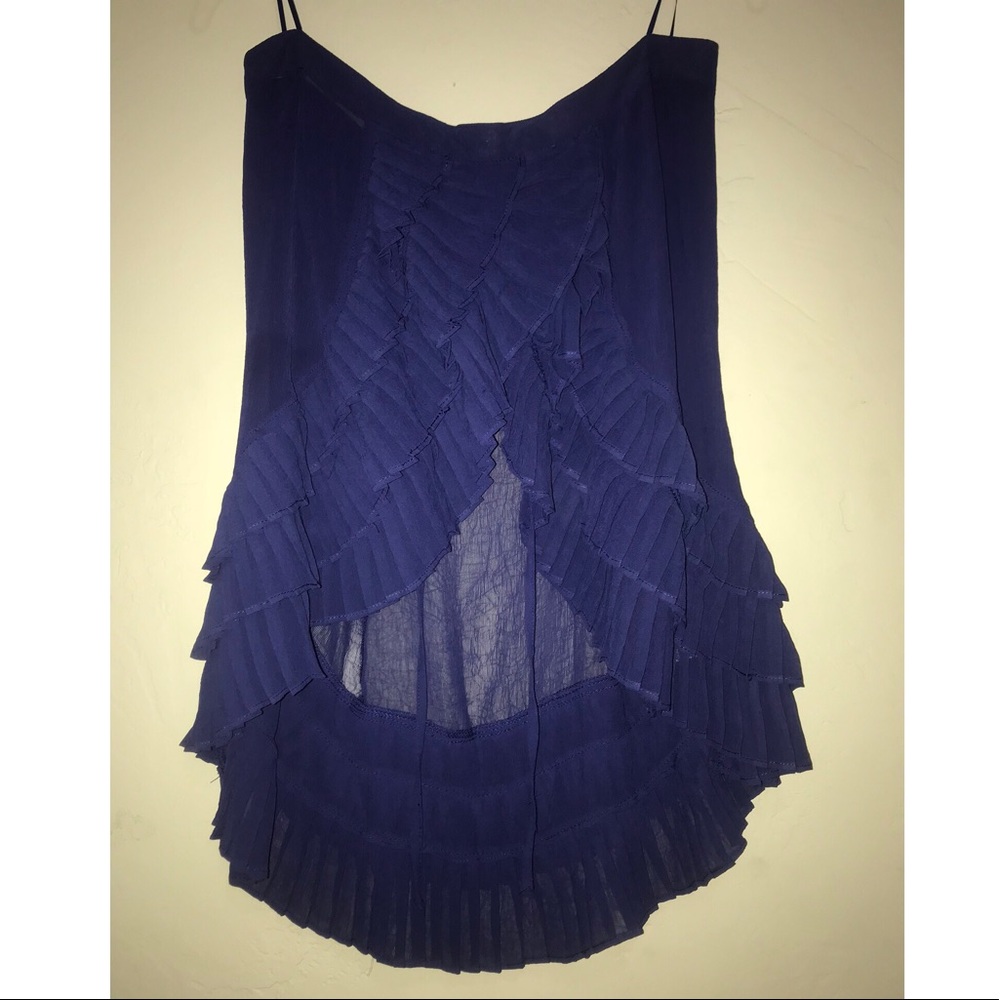 Billowy strapless summer top, NEVER WORN, tags on